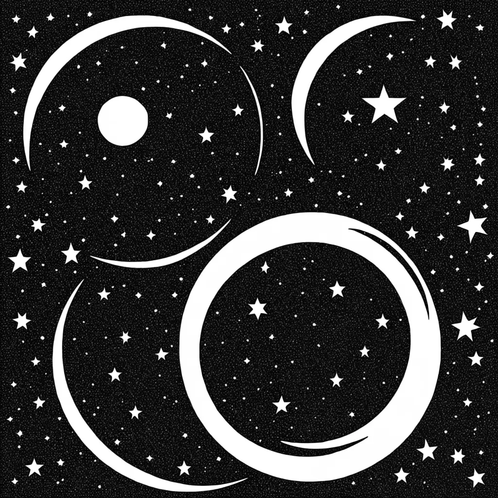 Fotos lua estrelas serenidade criancas