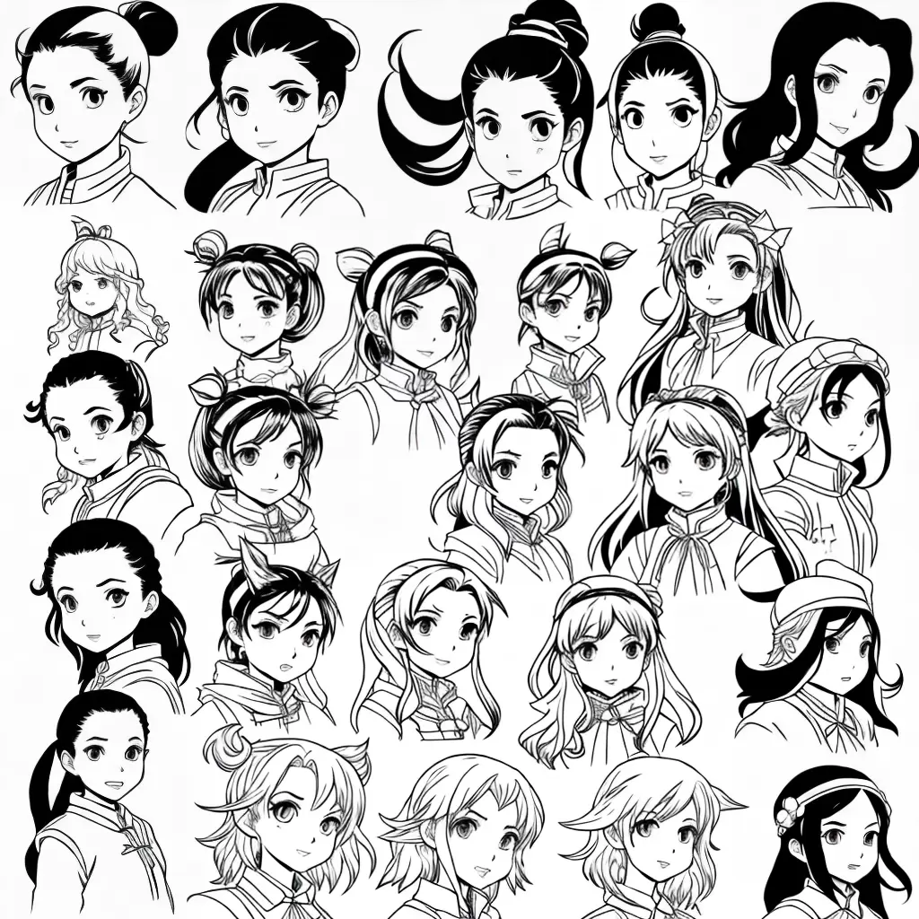 Fotos colorir demon slayer garotas fortes Fotos colorir demon slayer garotas fortes
