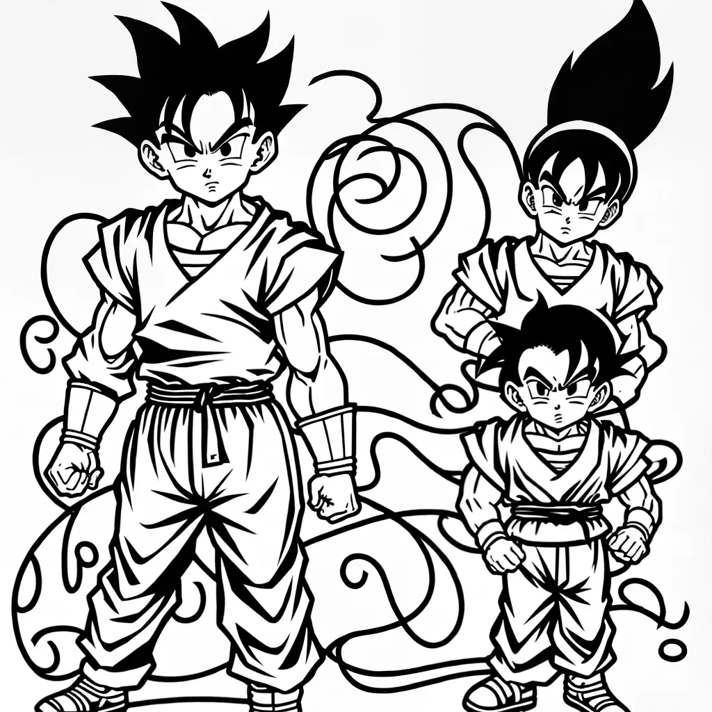 Fotos gohan infancia dragon ball z logo