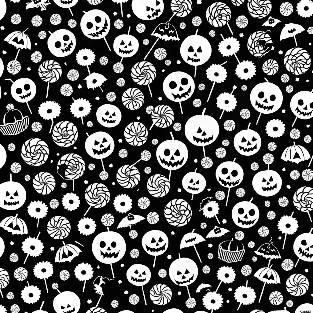 Fotos colorir halloween pirulitos 16 designs