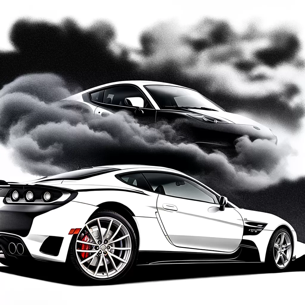 16 Desenhos para Imprimir e Colorir de Carro Fazendo Drift