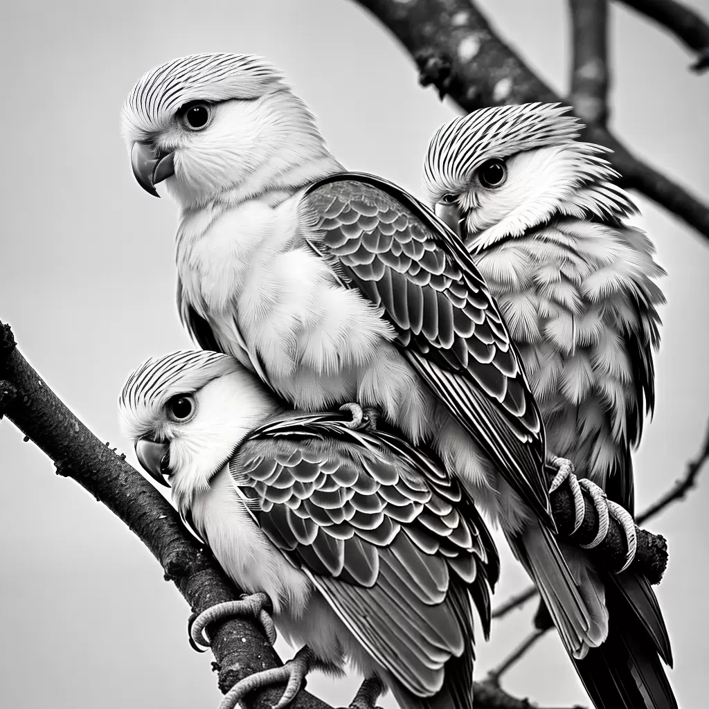 Fotos desenhos bebe cacatua fofa