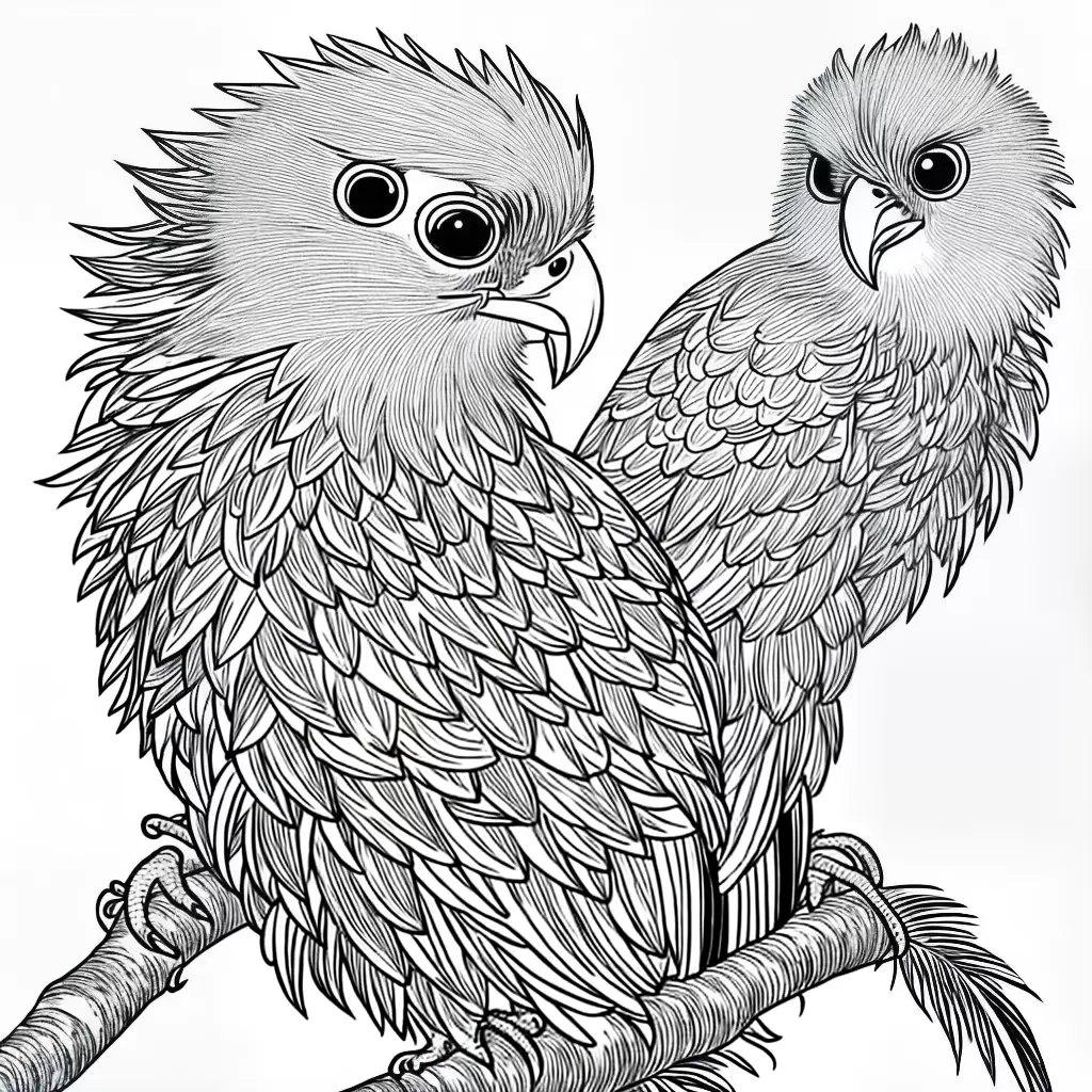 Fotos desenho bebe cacatua fofa colorir