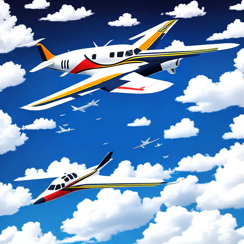 Fotos aviao nuvens riscas criancas colorir
