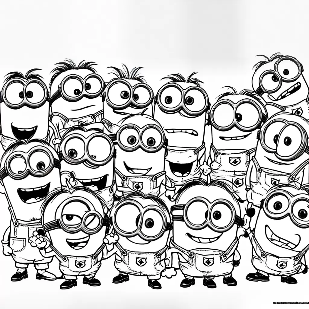 Fotos colorir minions diversao 16 paginas Fotos colorir minions diversao 16 paginas