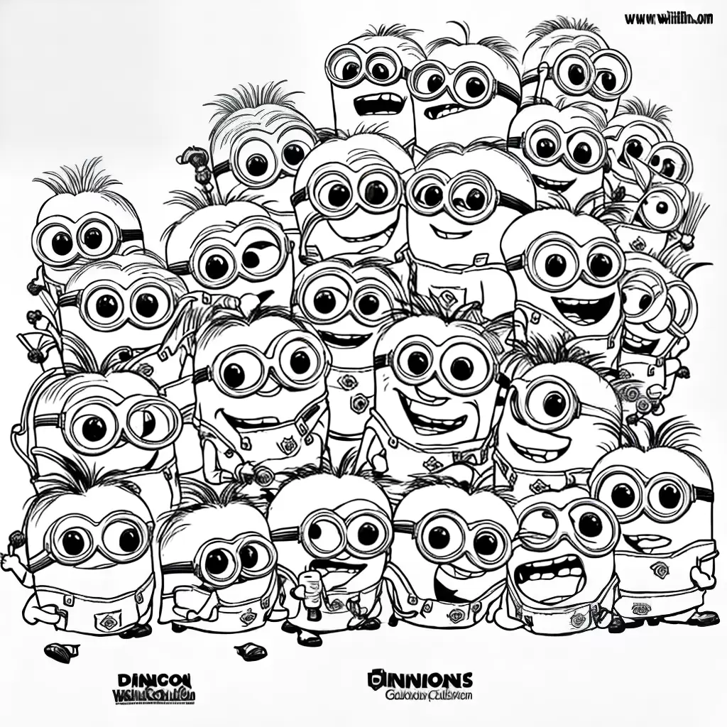 Fotos minions colorindo juntos risadas Fotos minions colorindo juntos risadas