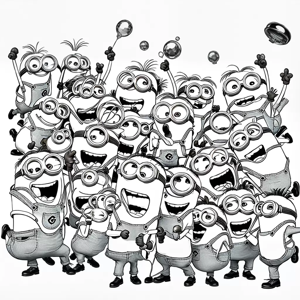 Fotos minions risadas cores desenhos Fotos minions risadas cores desenhos