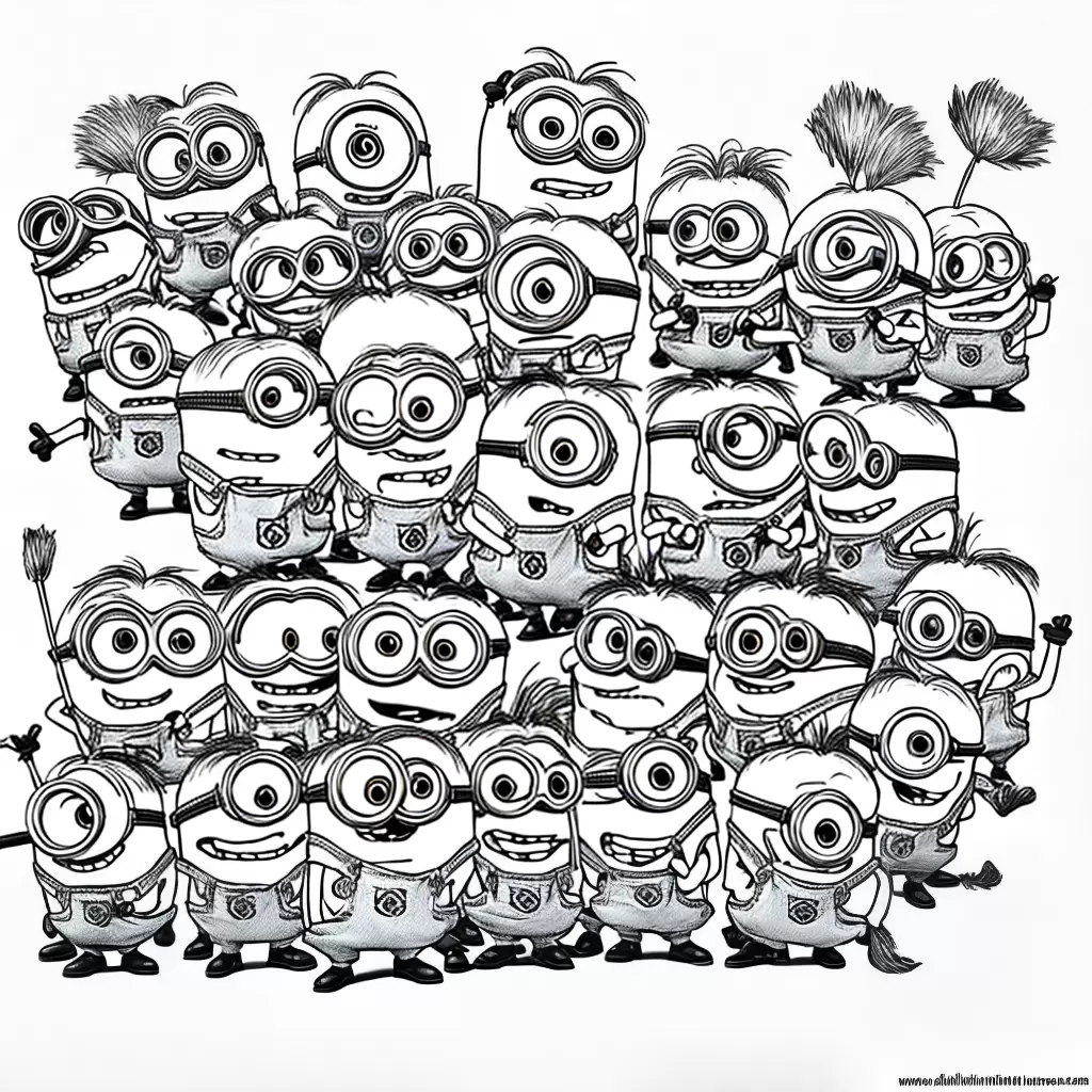 Fotos minions sorrindo colorir 16 paginas Fotos minions sorrindo colorir 16 paginas