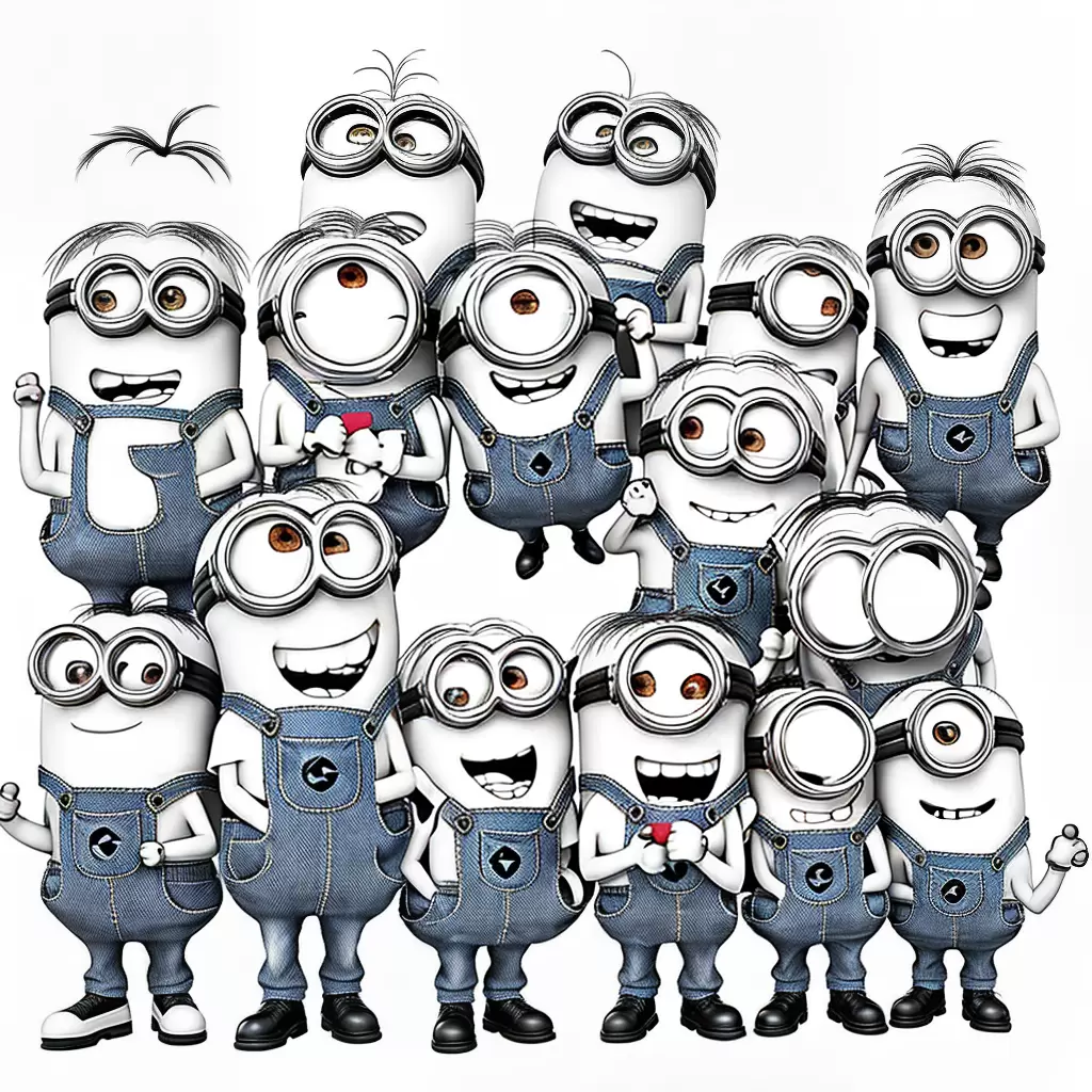 Fotos minions sorrindo colorindo amizade Fotos minions sorrindo colorindo amizade