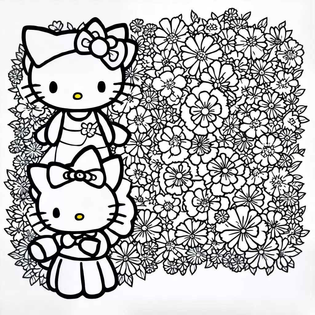 Fotos hello kitty fada colorir flor borboleta Fotos hello kitty fada colorir flor borboleta