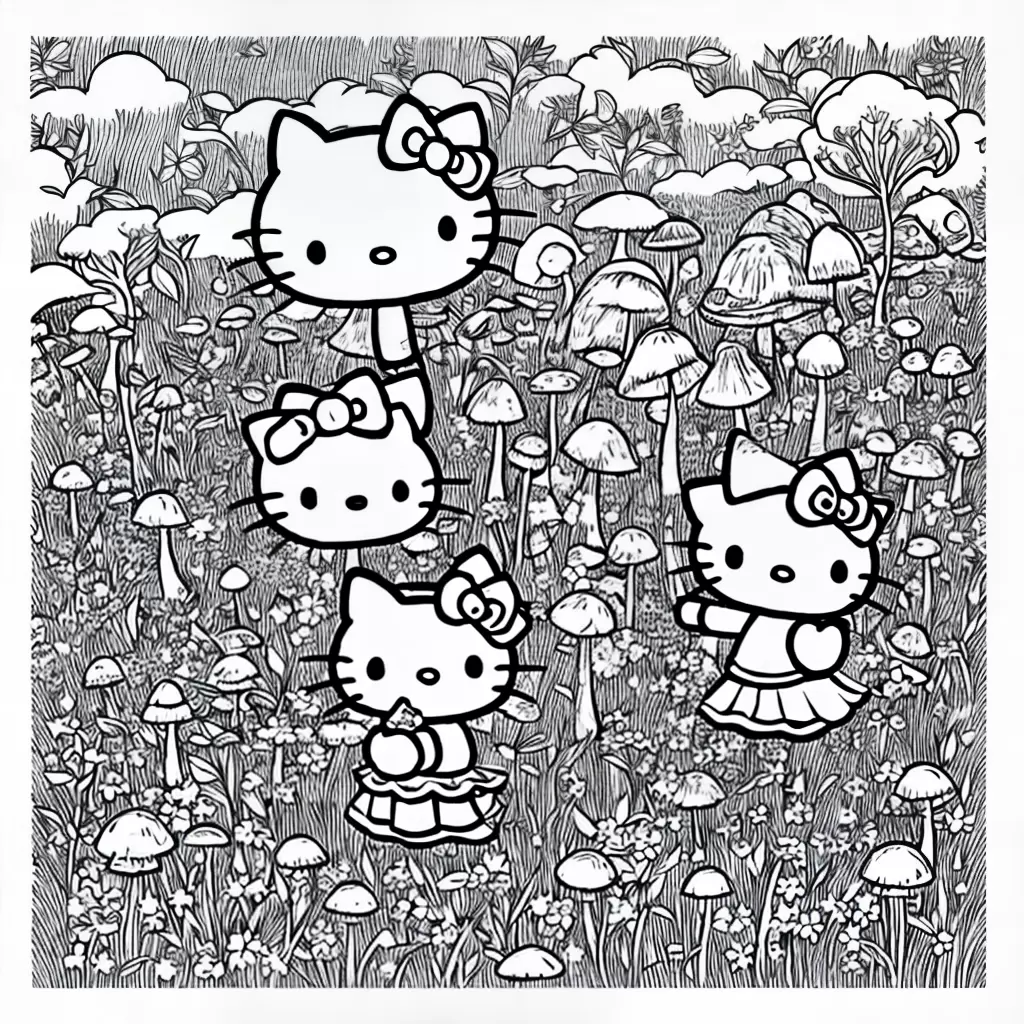 Fotos hello kitty fada ilustracoes preto branco Fotos hello kitty fada ilustracoes preto branco