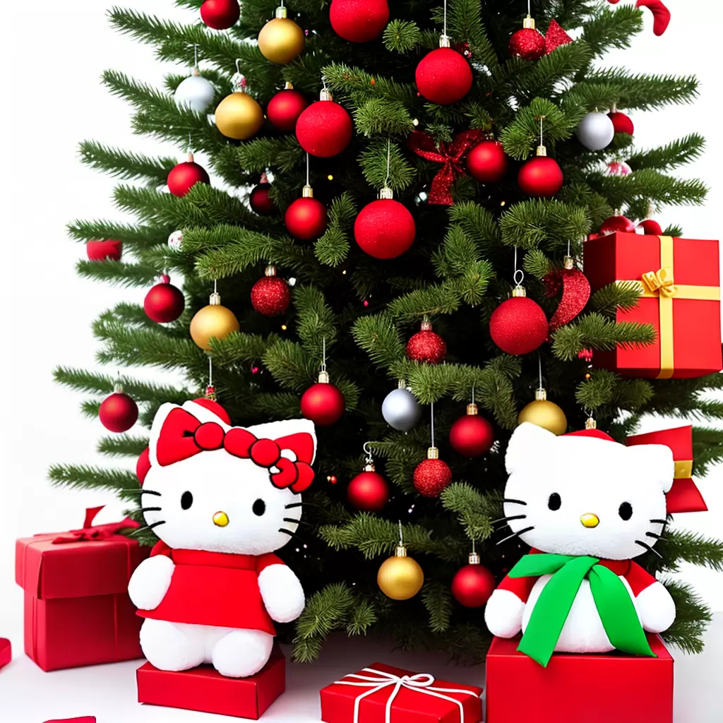Fotos hello kitty natal arvore presentes