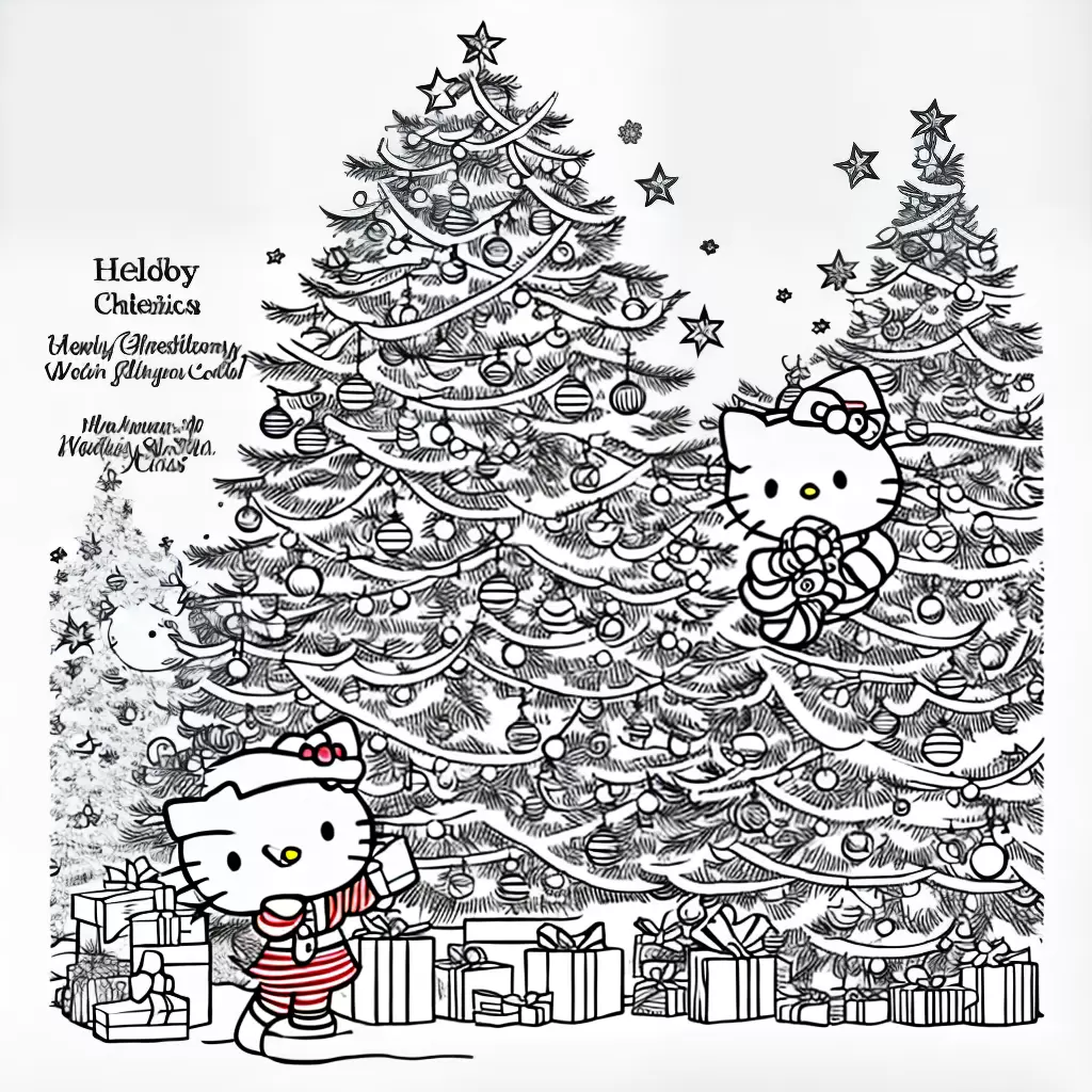 Fotos hello kitty natal arvore presente