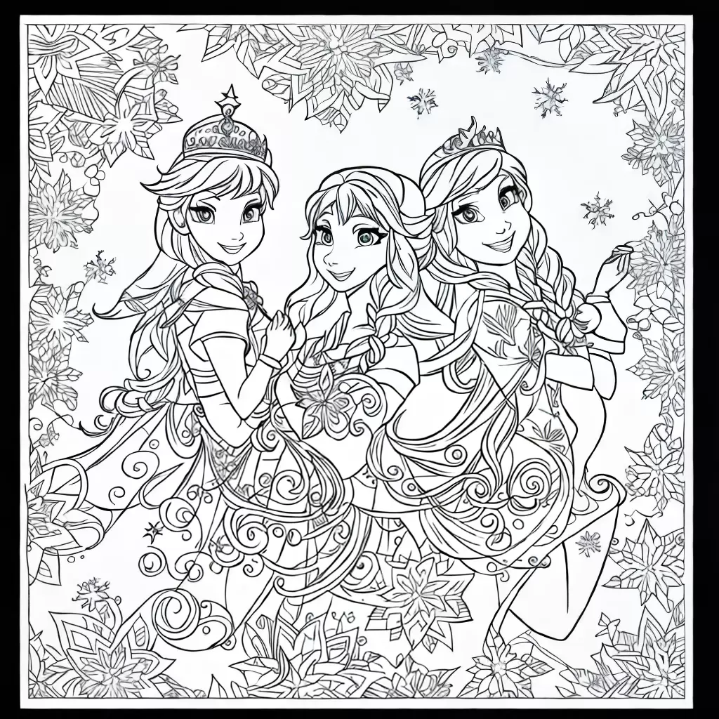 Fotos frozen colorir criancas imaginar