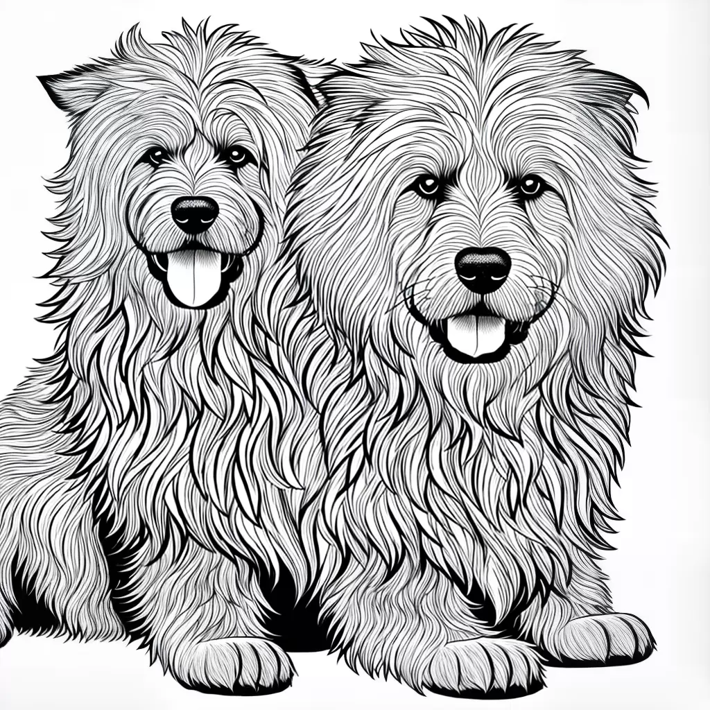 Fotos desenho colorir cachorro fofo