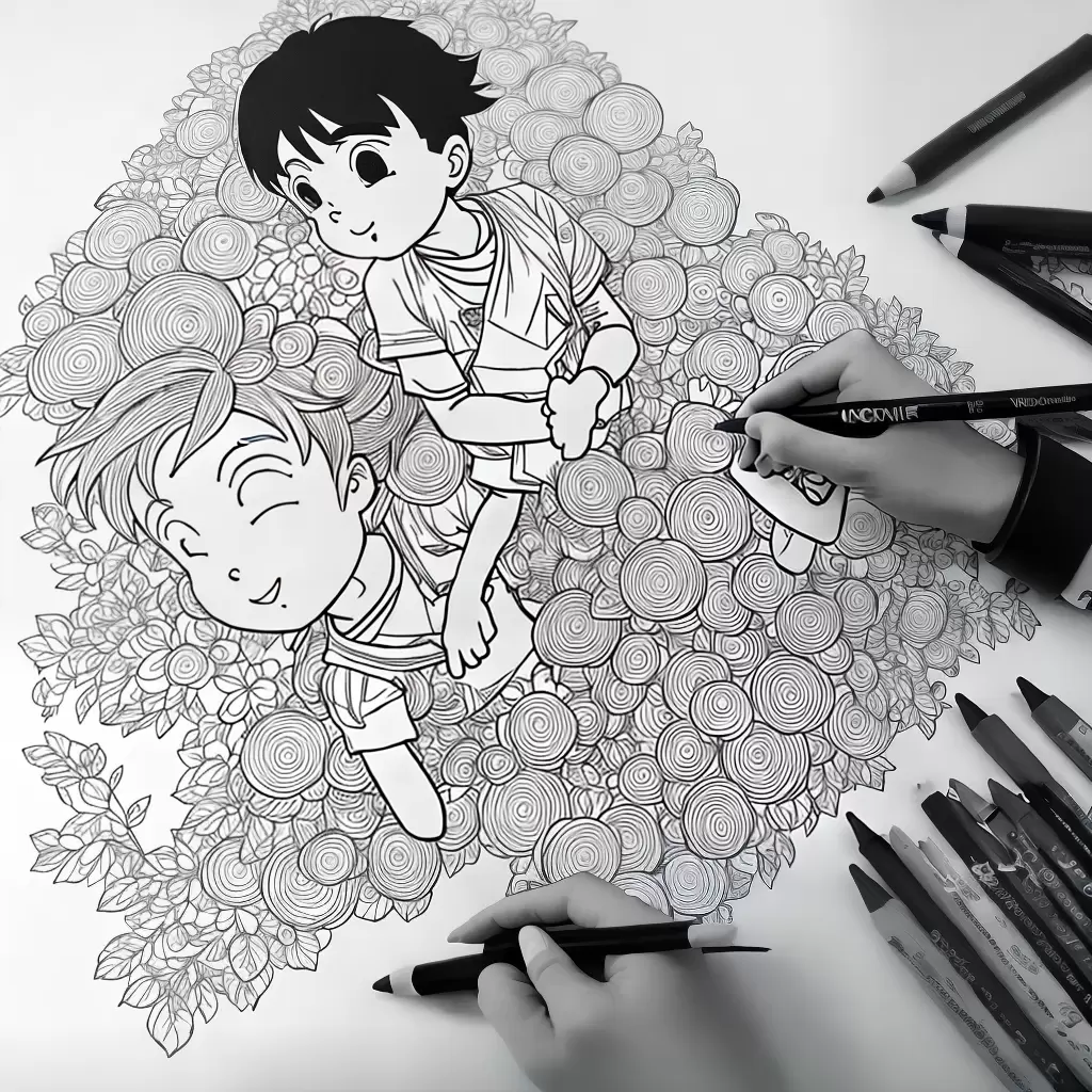 Fotos kuririn colorindo desenho alegre Fotos kuririn colorindo desenho alegre
