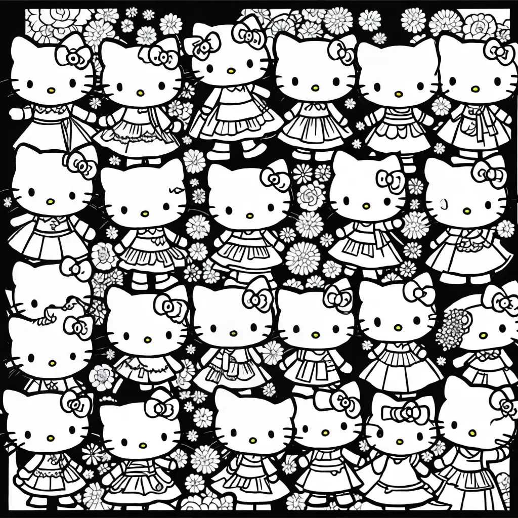 Fotos hello kitty fantasias colorir Fotos hello kitty fantasias colorir