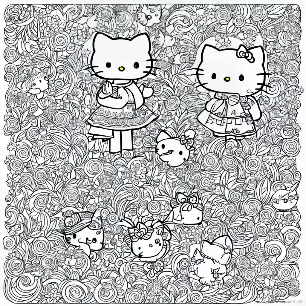 Fotos hello kitty floresta magica unicornios Fotos hello kitty floresta magica unicornios