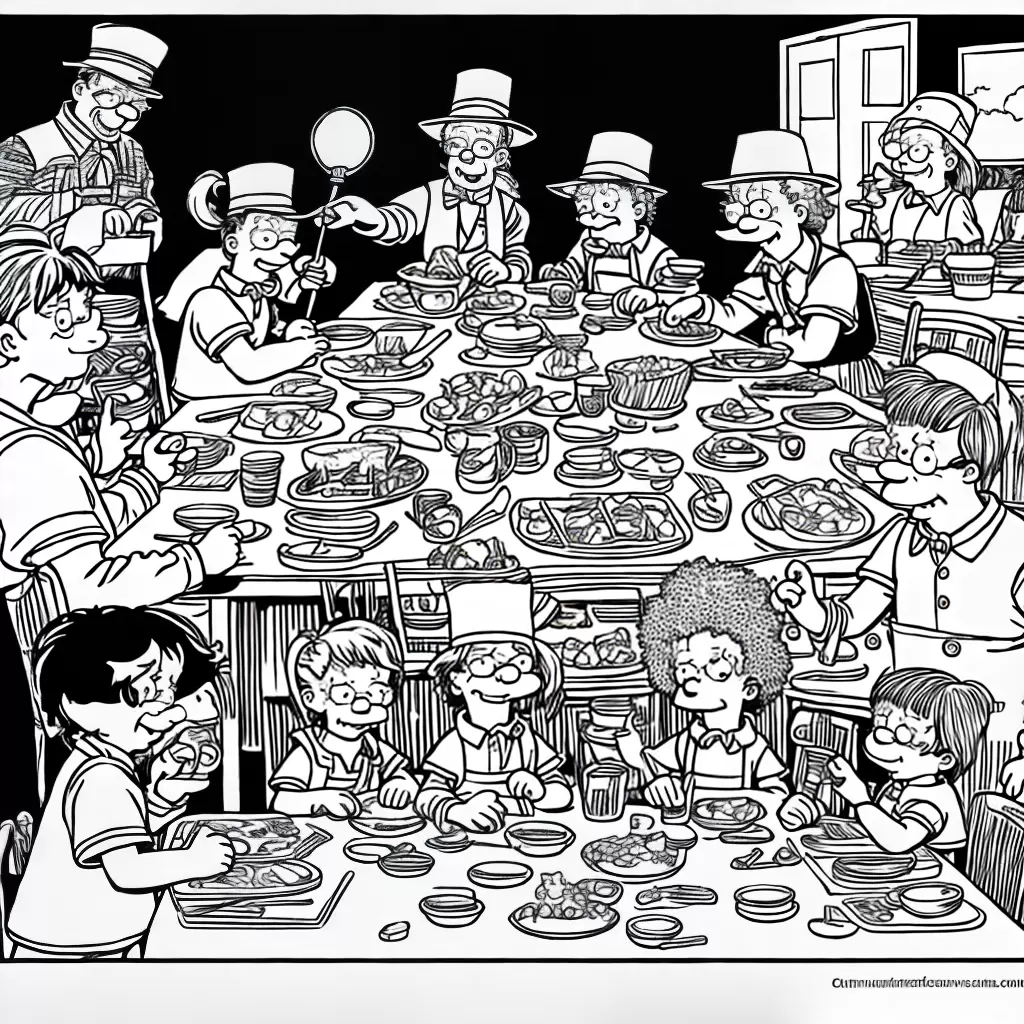 Fotos criancas colorindo simpsons palhacos