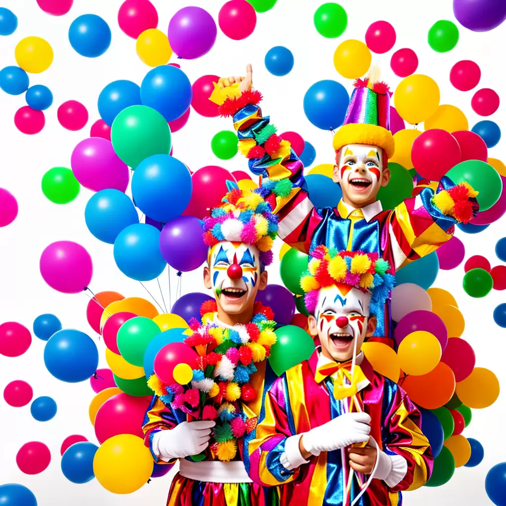 Fotos bart palhaco familia festa