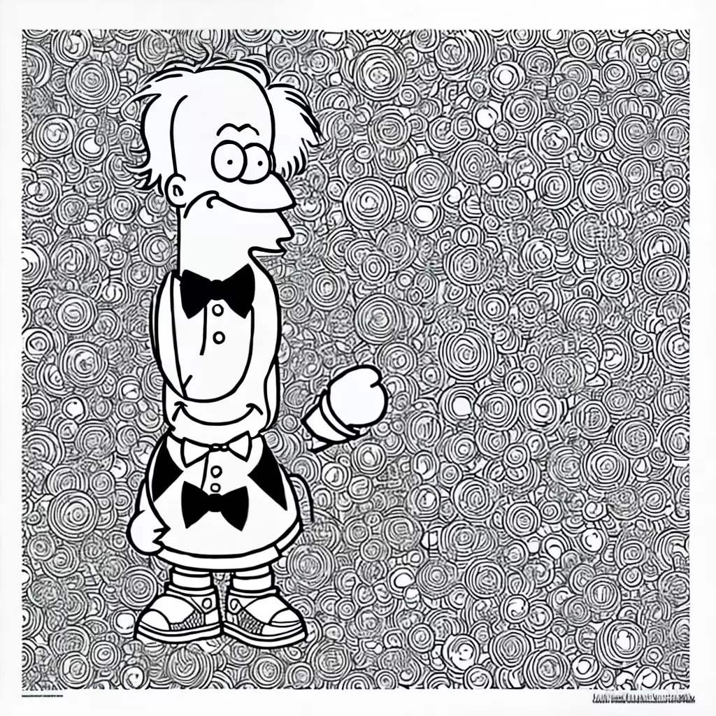 Fotos krusty colorir diversao 16pag