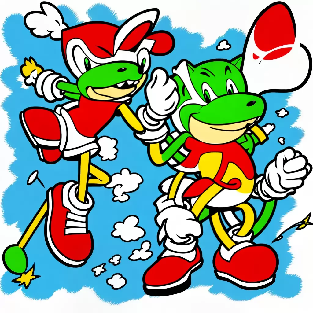 Fotos jacare sonic tenis colorir