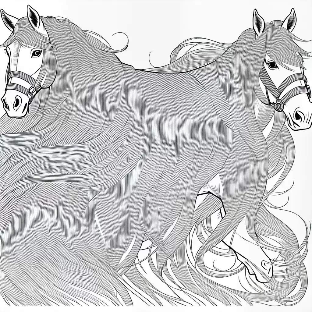 Fotos colorir maximus cavalo tangled 1