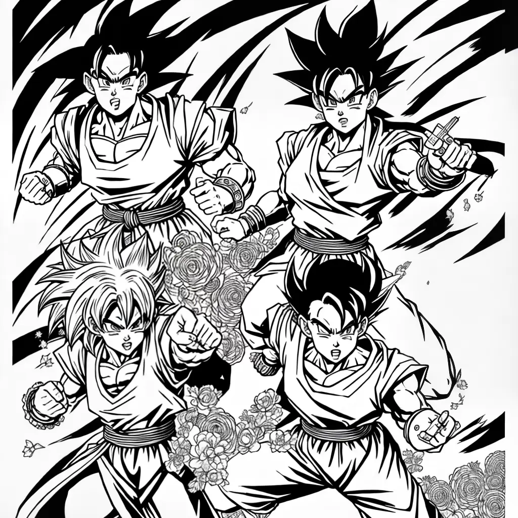 Fotos mulheres gohan colorir dragonball