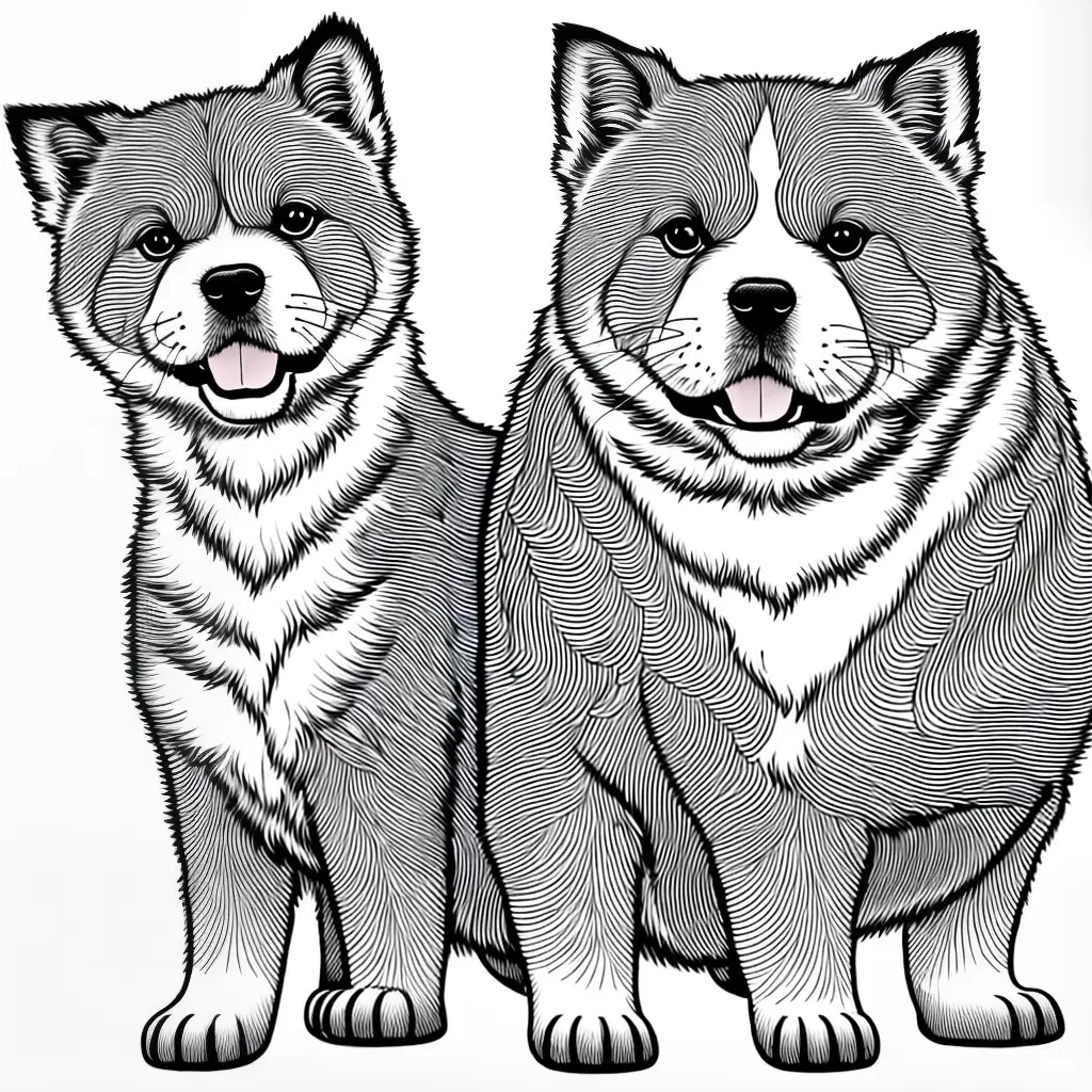 Fotos desenho colorir cachorro bochechas gordinhas