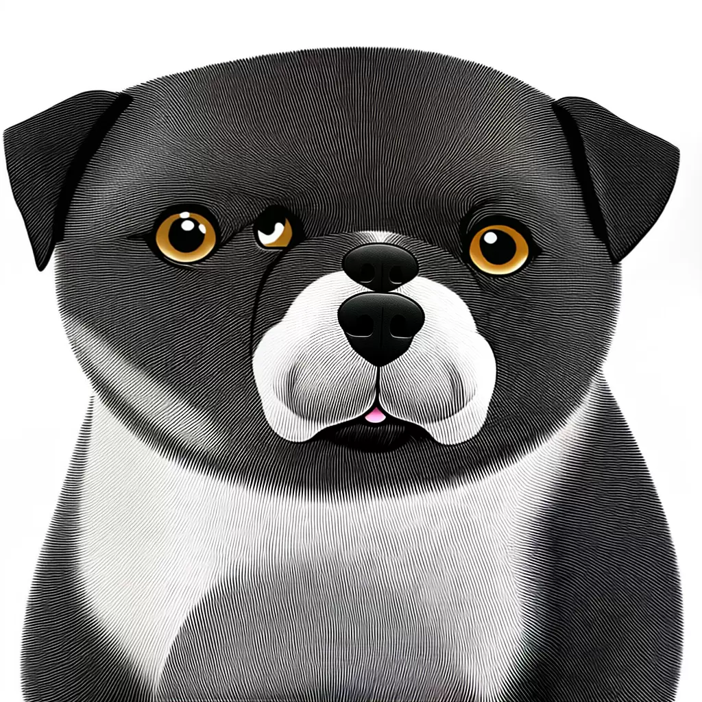 Fotos cachorro gordinho colorir fofo