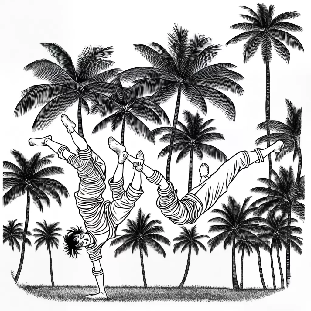Fotos capoeira martelo ilustracao preto branco Fotos capoeira martelo ilustracao preto branco