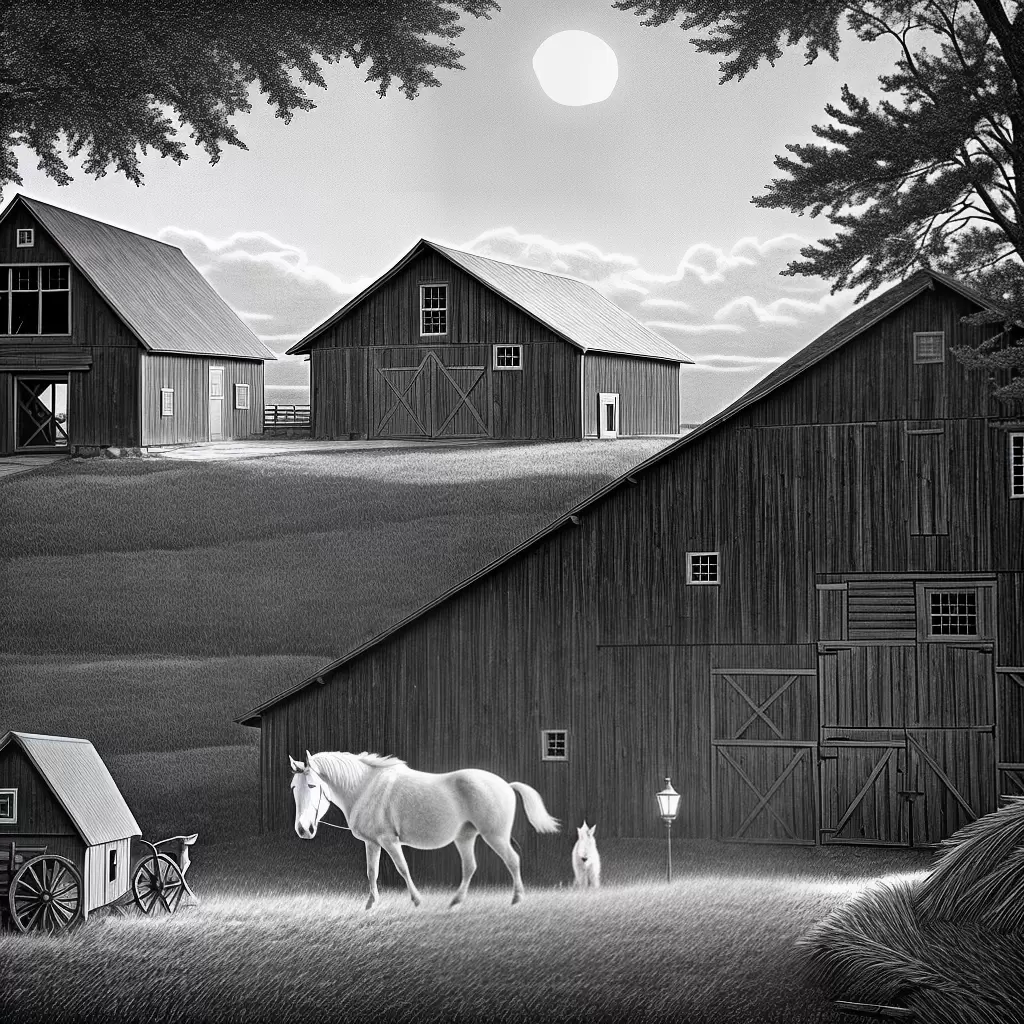 Fotos celeiro cavalo sono luz lanterna