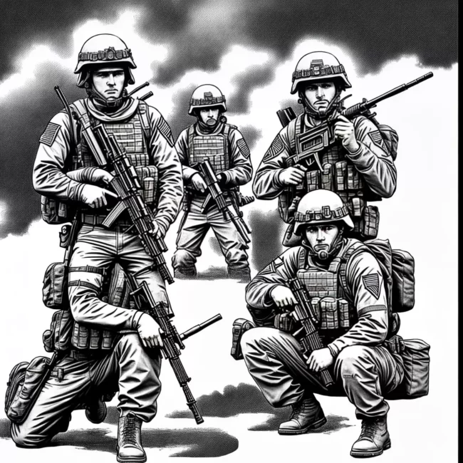Desenhos GRÁTIS da Segunda Guerra Mundial para Imprimir e Colorir/Pintar