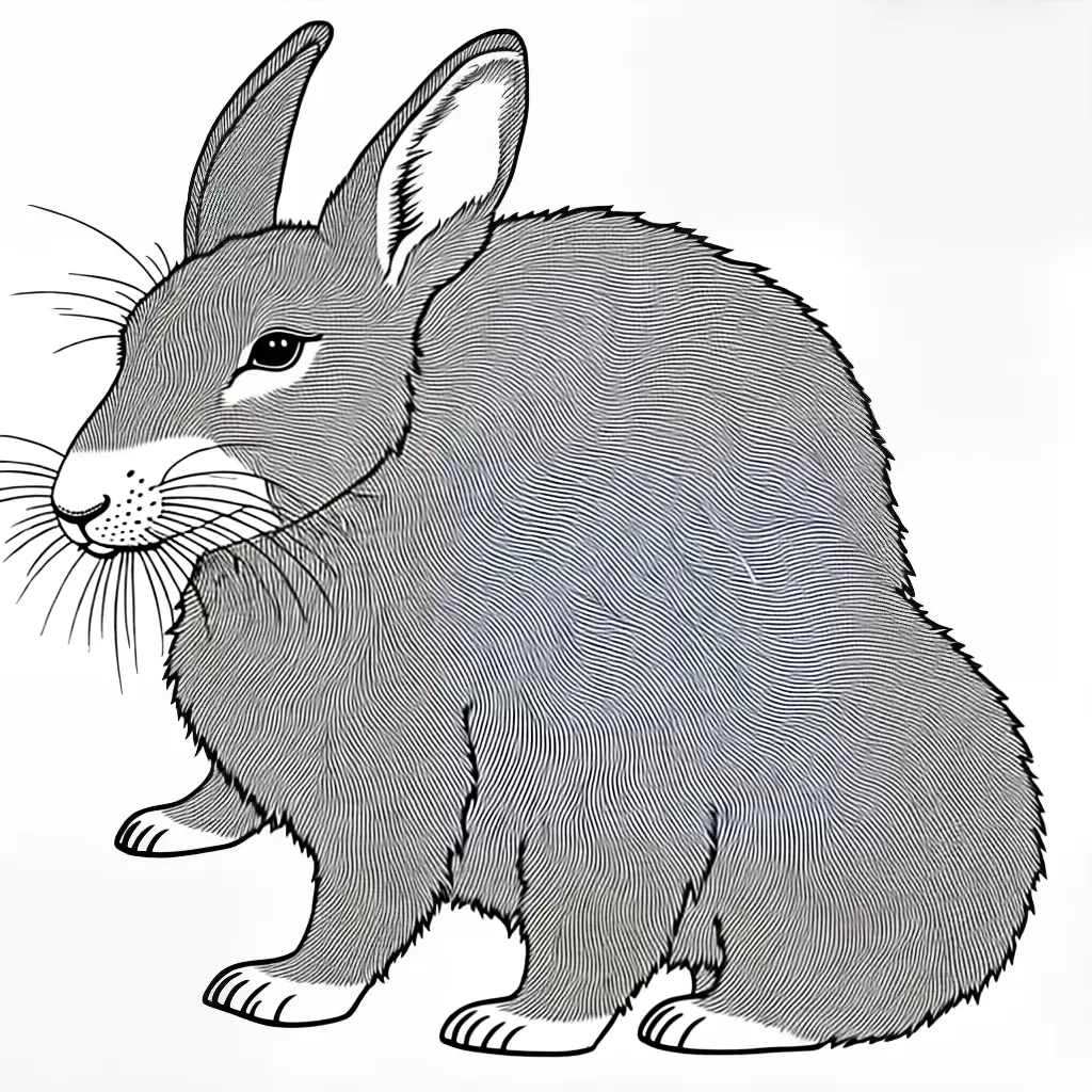 Fotos arctic hare colorir desenhos impressos Fotos arctic hare colorir desenhos impressos