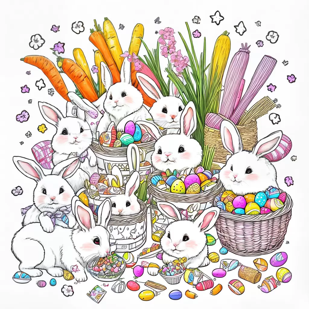 Fotos pascoa coelhos fofos colorir Fotos pascoa coelhos fofos colorir
