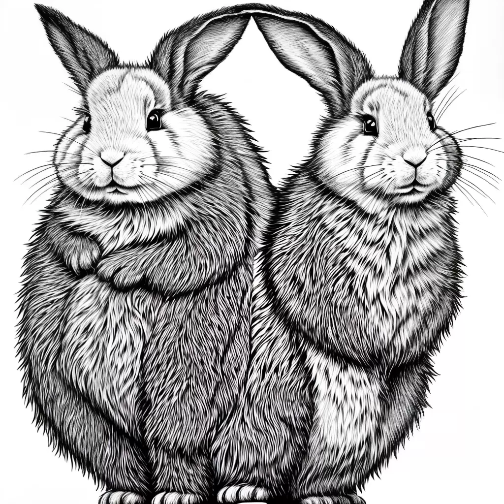 Fotos desenhos coelhos gordinhos para colorir 1 Fotos desenhos coelhos gordinhos para colorir 1