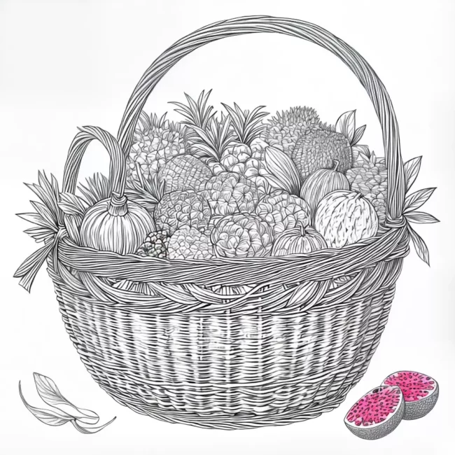 Fotos frutas letra d colorir criancas
