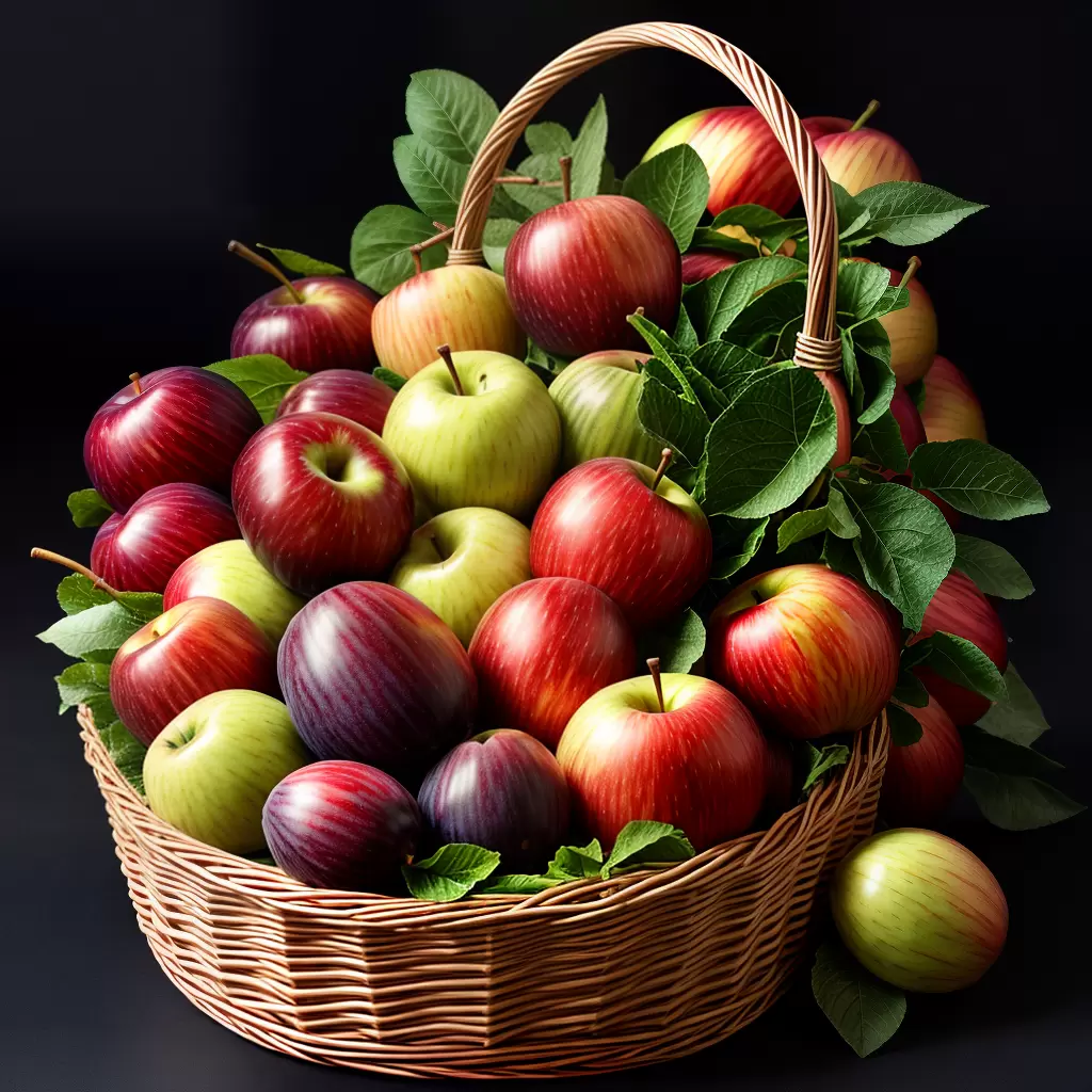 Fotos cesta frutas f letras infantil 1