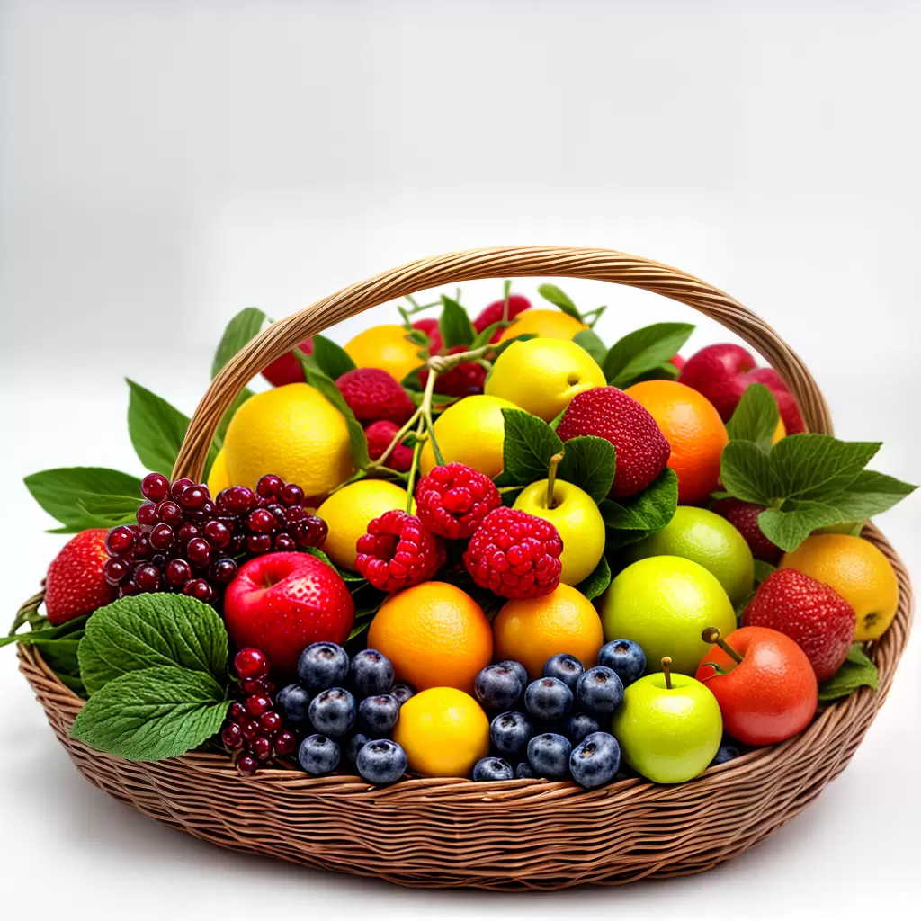 Fotos cesta frutas j criancas aprender