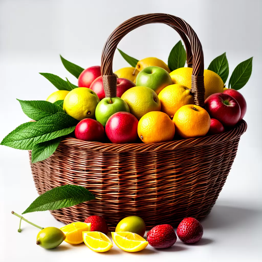 Fotos cesta frutas l lemon lime lychee loquat 5