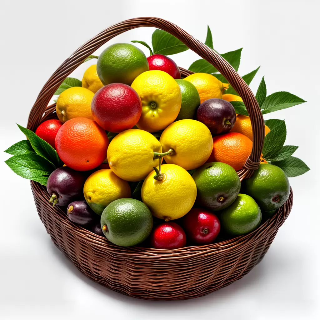 Fotos cesta frutas l colorindo crianca