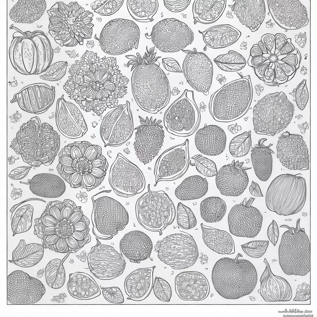 Fotos desenhos frutas letra m colorir