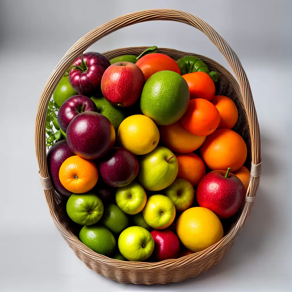 Fotos cesta frutas m letras criancas