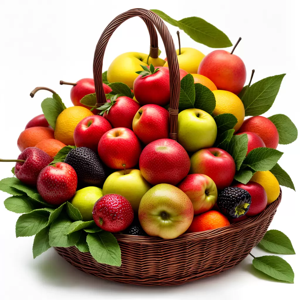 Fotos cesta frutas letra q colorir 1
