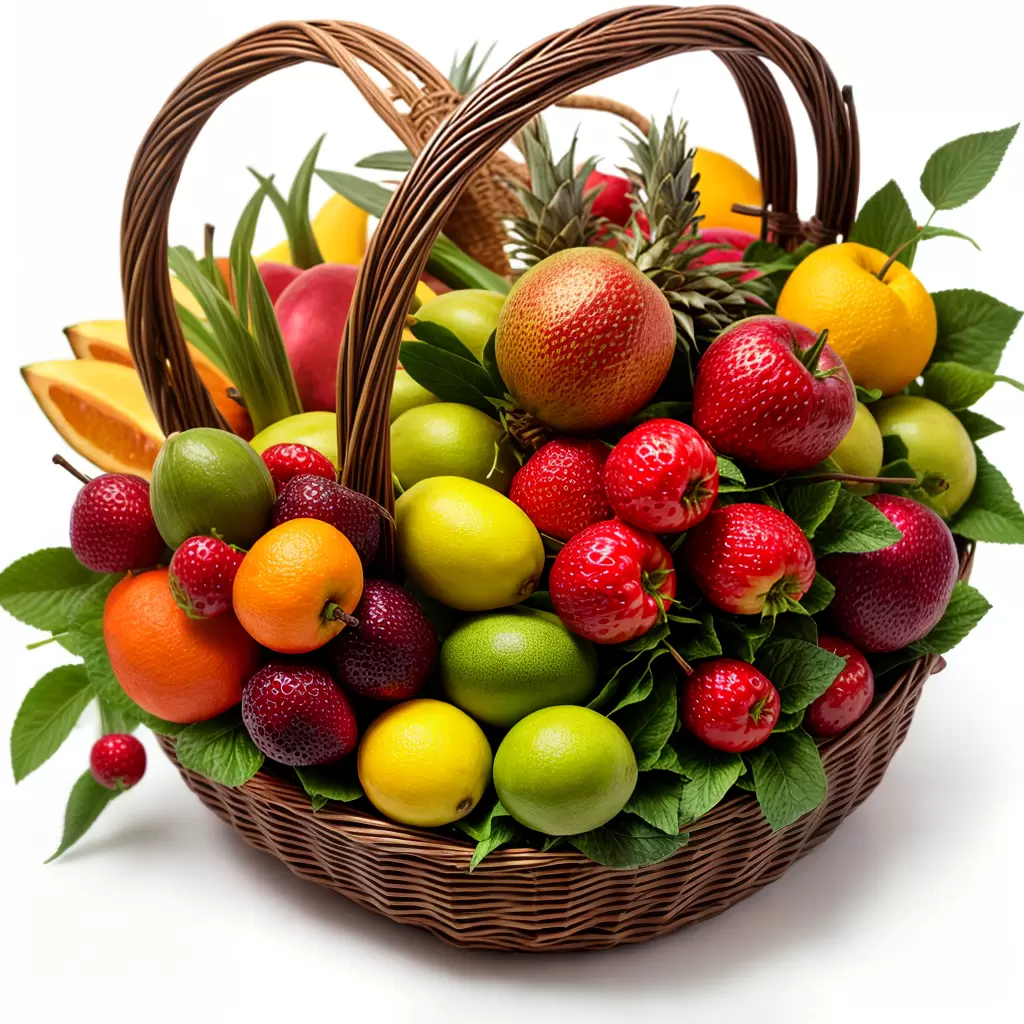Fotos cesta frutas exoticas letra x 1