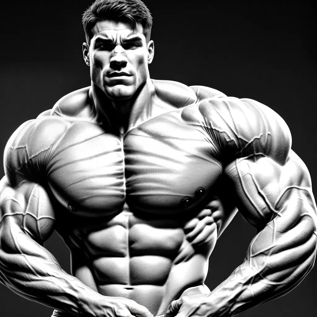 Fotos colorir forte musculoso homem