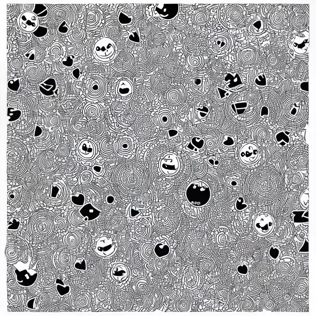 Fotos emoji confuso pergunta preto branco