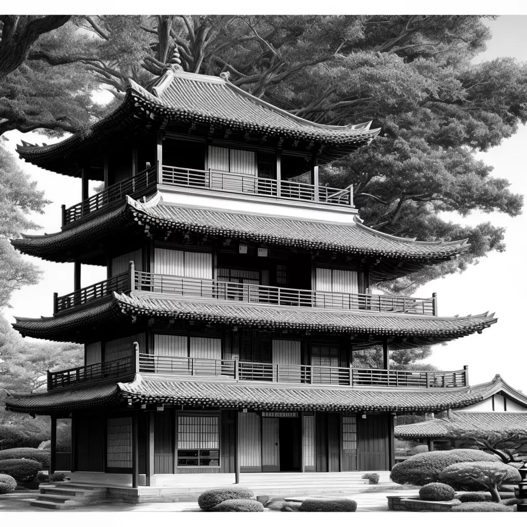 Fotos casa japonesa jardim lanterna colorir