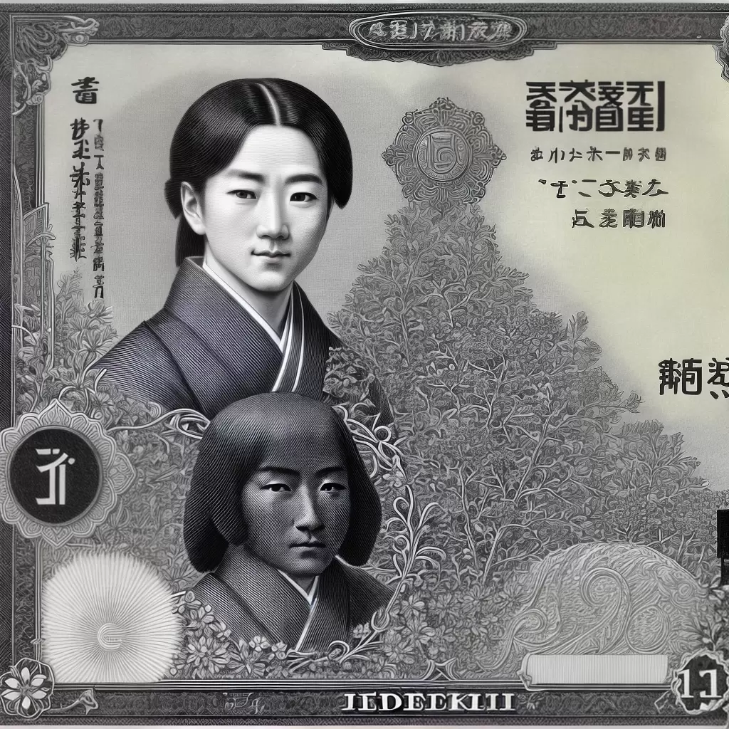 Fotos ilustracao iene japones notas detalhes