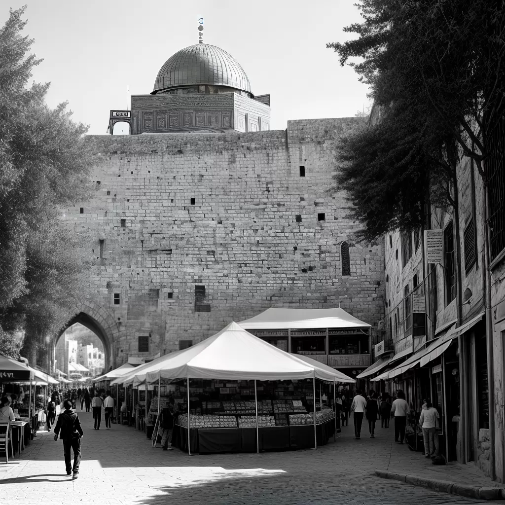 Fotos jerusalem ruas domo criancas